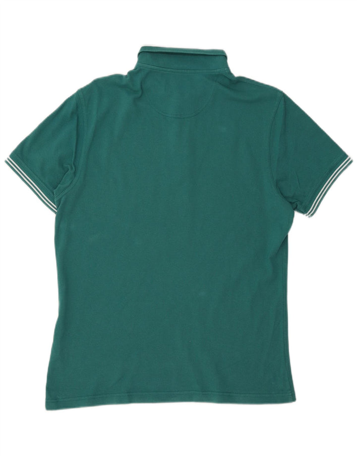 BARBOUR Herren-Poloshirt aus mittelgrüner Baumwolle