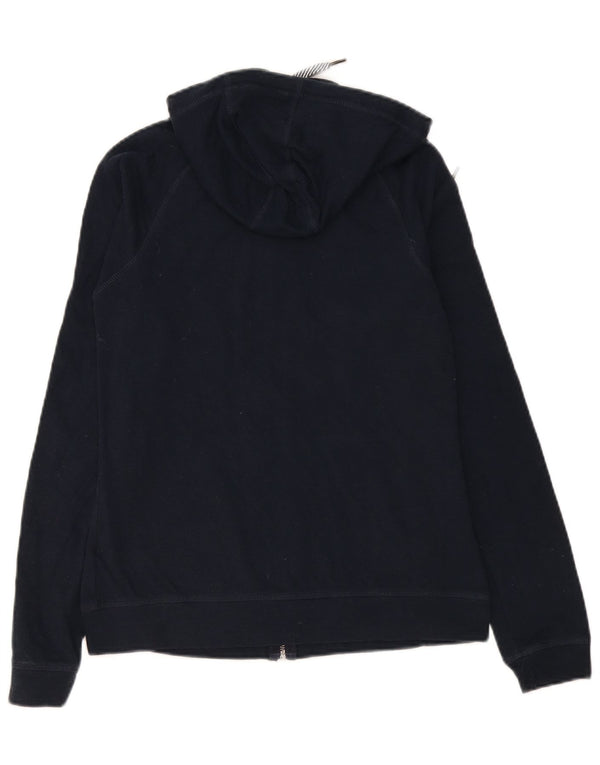 Mountain Warehouse Damen-Kapuzenpullover mit Reißverschluss, UK 12, mittelmarineblaue Baumwolle