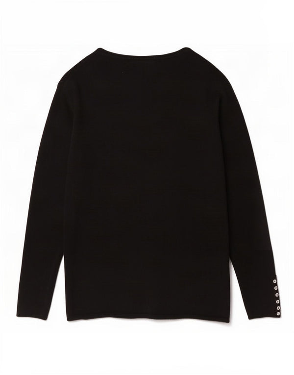 Zara Damen-Cardigan-Pullover UK 16 Large Schwarz