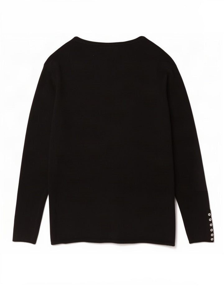 Zara Damen-Cardigan-Pullover UK 16 Large Schwarz