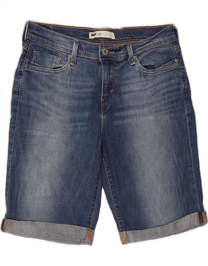 LEVI'S Womens Denim Shorts US 10 Large W30  Blue Cotton Vintage Levi's and Second-Hand Levi's from Messina Hembry 