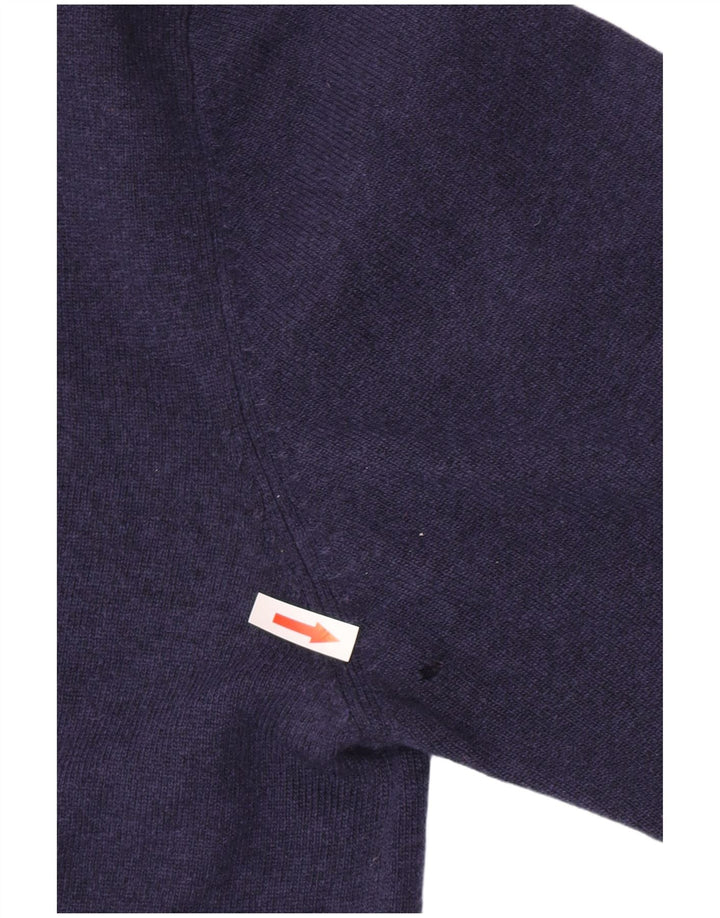 Kappa Herren Strickjacke XL Marineblaue Schurwolle