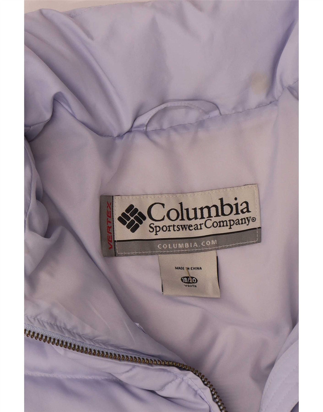 Columbia Wattierte Jacke für Mädchen, 15–16 Jahre, Lila, Polyester