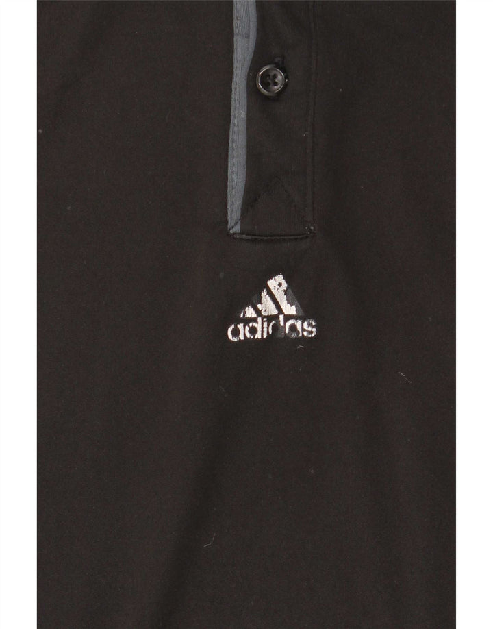 Adidas Herren Climacool Poloshirt Medium Schwarz Colourblock