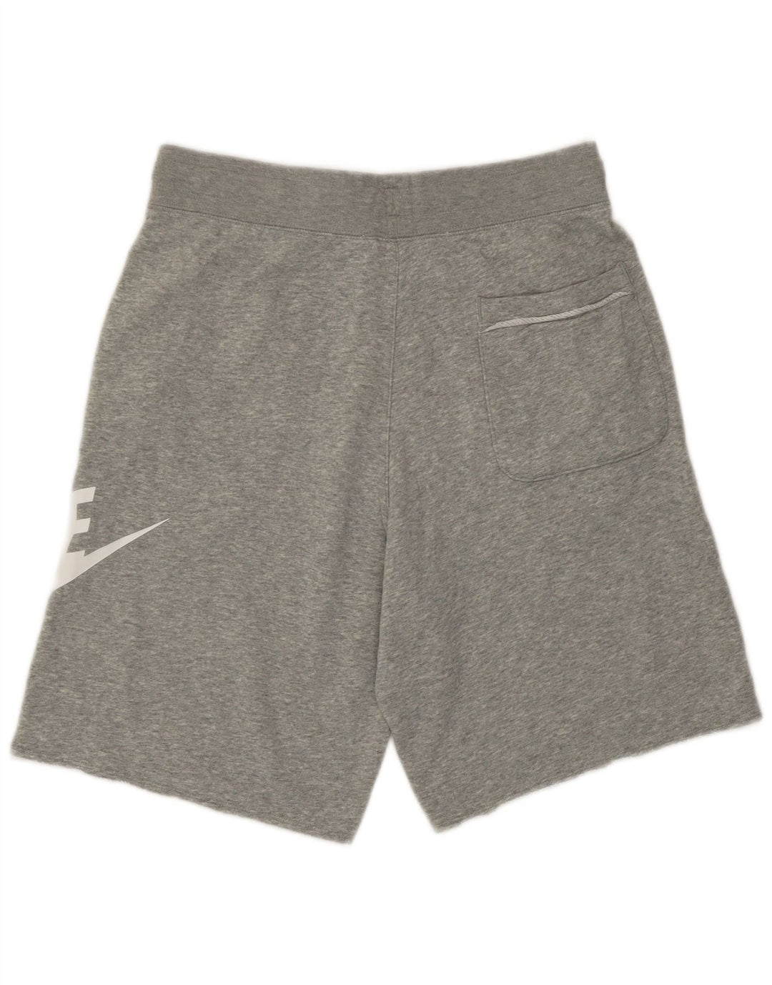 Nike Herren-Sportshorts mit Grafik, Größe S, graue Baumwolle