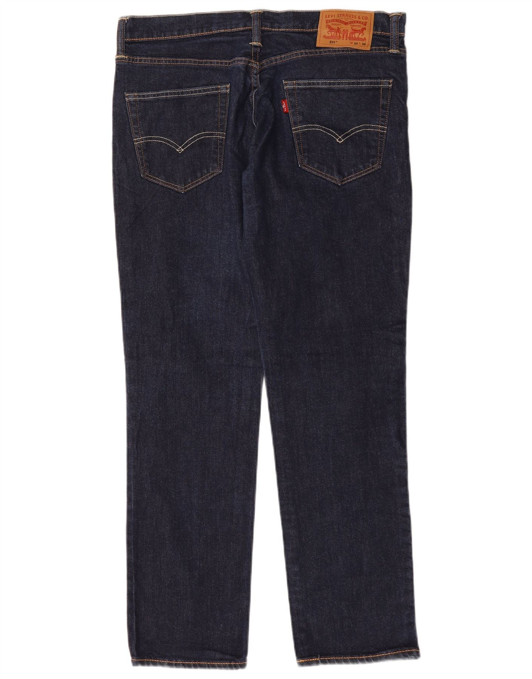 Levi's Herren 511 Slim Jeans W34 L30 Marineblau Baumwolle