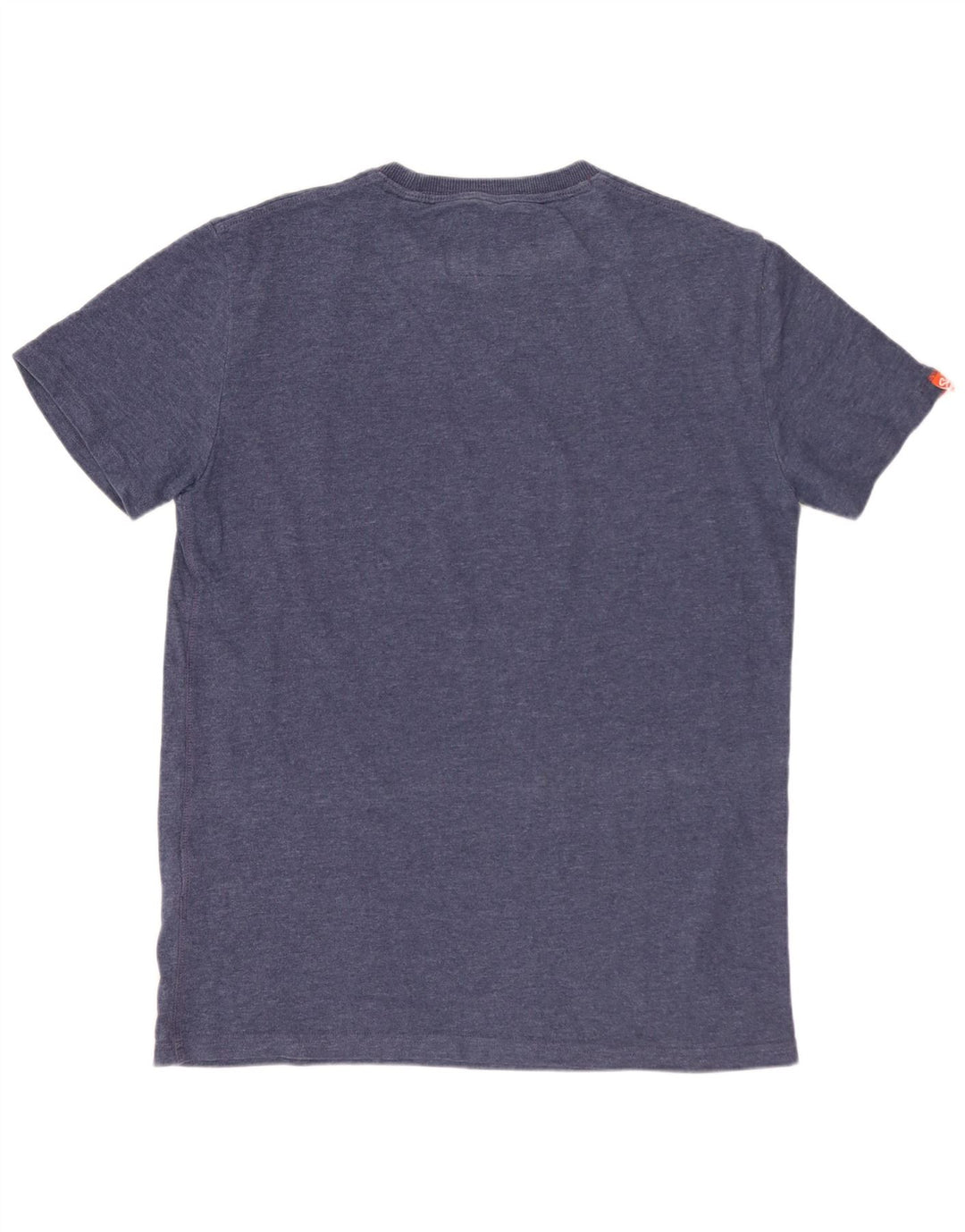 SUPERDRY Herren-T-Shirt mit Grafik, mittelmarineblaue Baumwolle