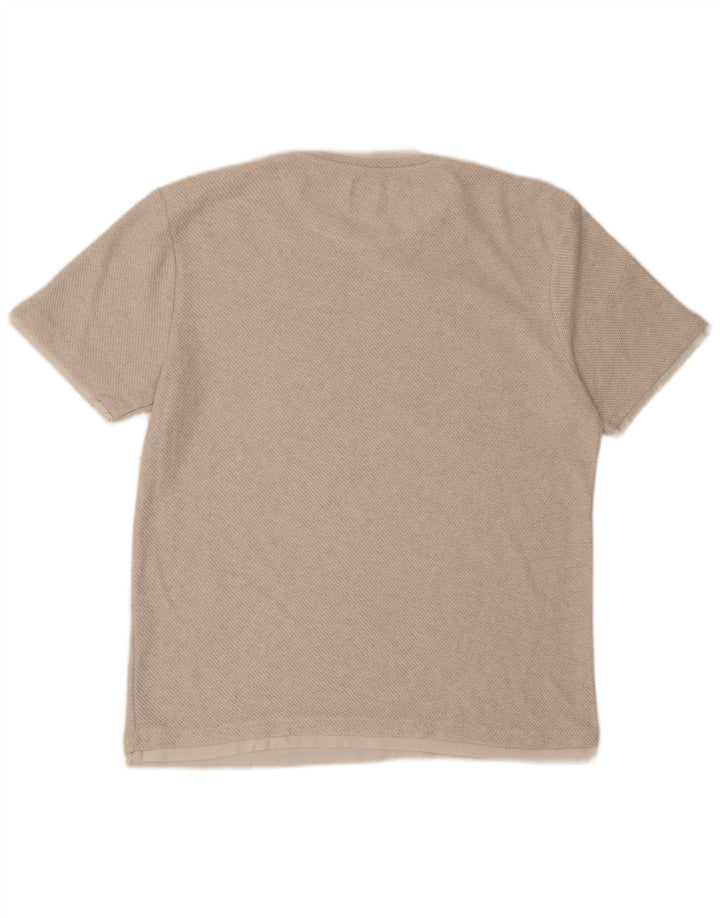 Zara Herren T-Shirt Top XL Beige