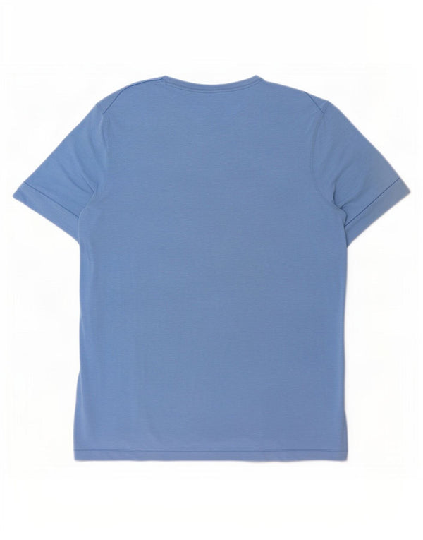 Nike Herren Dri Fit T-Shirt Top XL Blau Polyester