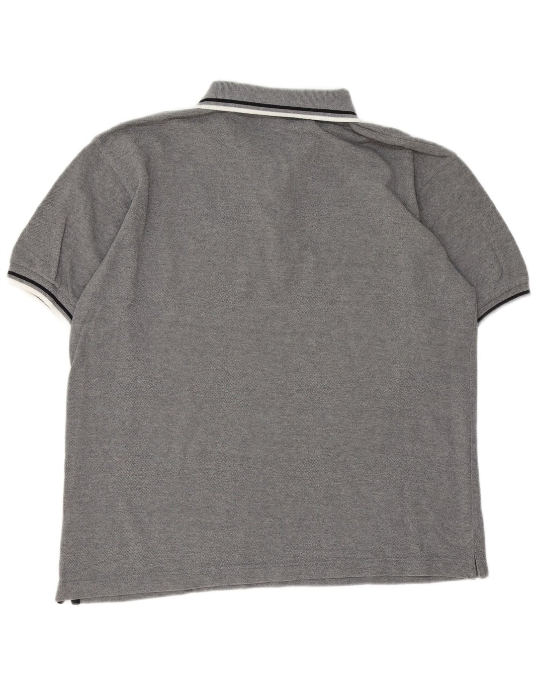 KAPPA Mens Polo Shirt Large Grey Cotton