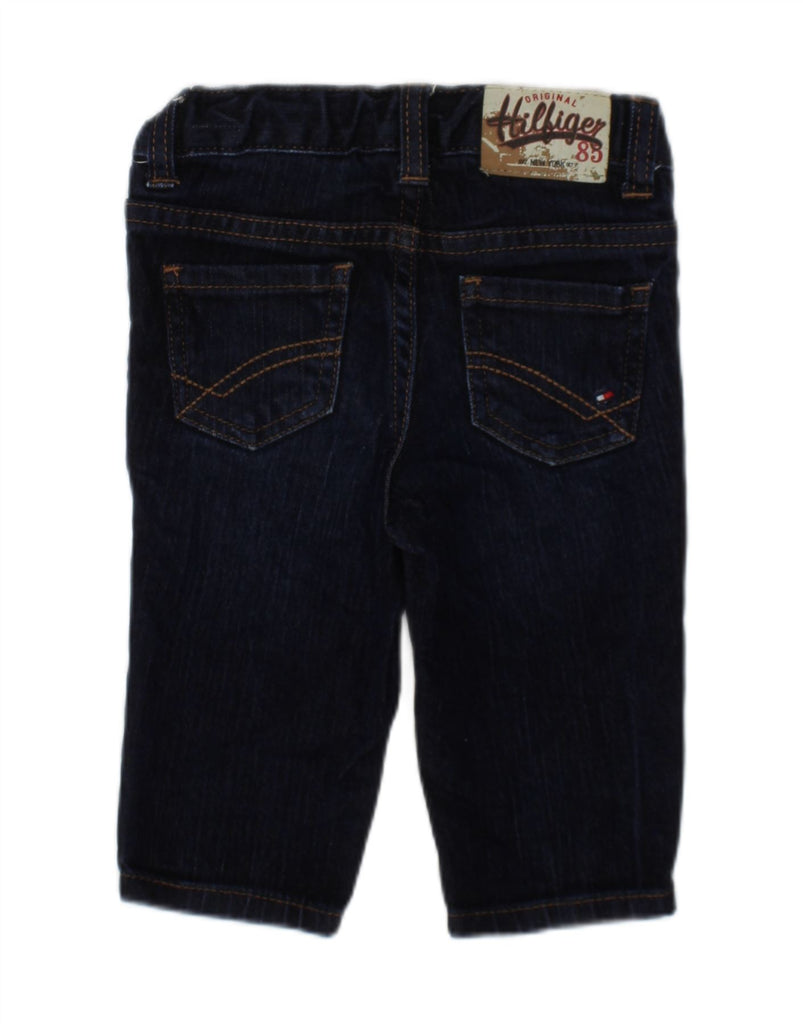 TOMMY HILFIGER Baby Boys Straight Jeans 3-6 Months W18 L7 Navy Blue Cotton Vintage Tommy Hilfiger and Second-Hand Tommy Hilfiger from Messina Hembry 