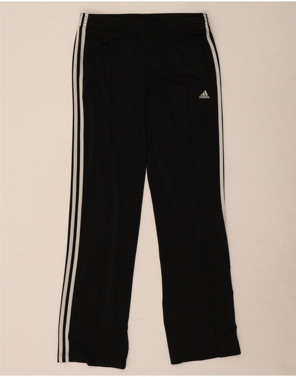 Adidas Damen Trainingshose UK 12 Medium Schwarz Polyester