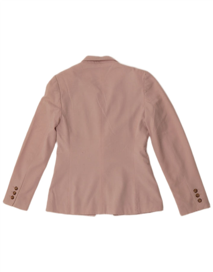 Marks & Spencer Damen-Blazer mit 1 Knopf, Gr. 8, Rosa, Polyester