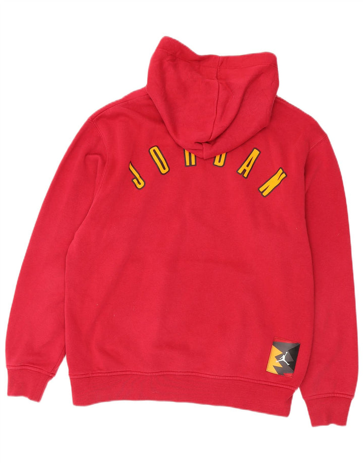Jordan Herren-Kapuzenpullover mit Grafik, Mittelrosa, Baumwolle