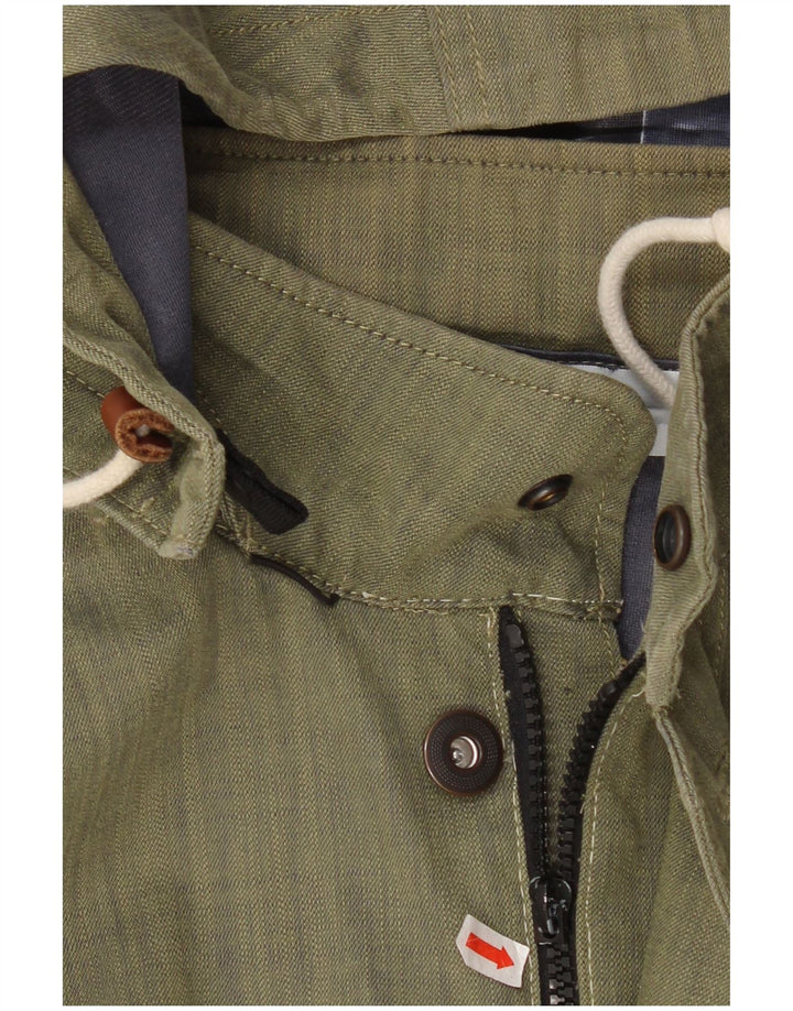 Timberland Herren wasserdichte Kapuzenjacke UK 46 3XL Khaki