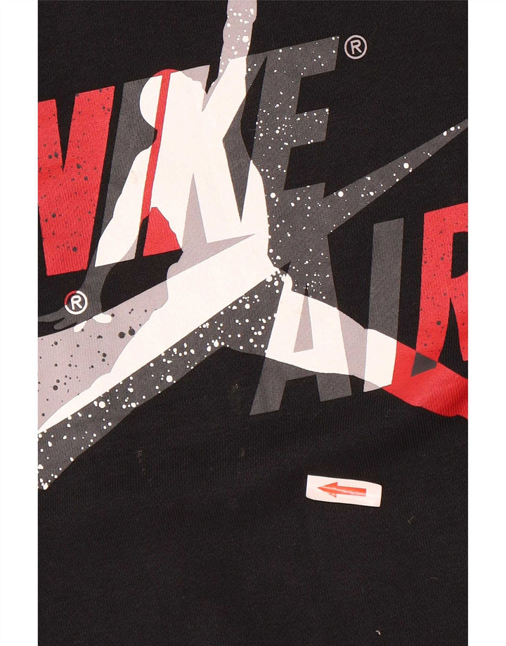 Jordan Herren-Sweatshirt mit Grafik, Größe S, Schwarz, Colourblock-Baumwolle