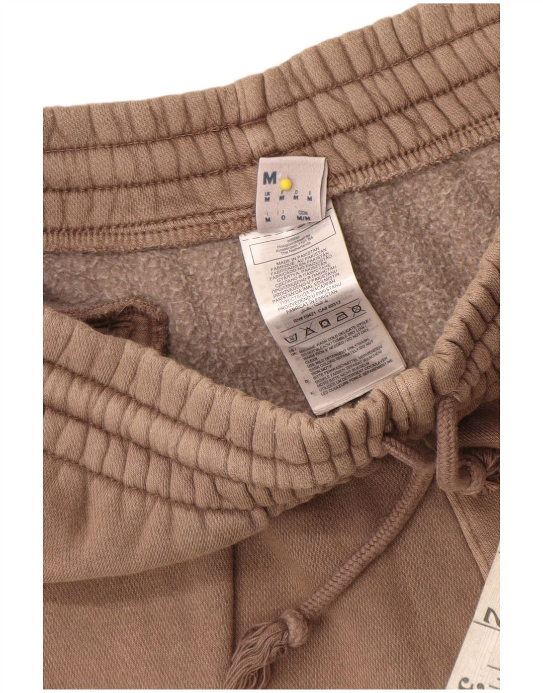 Reebok Herren Sportshorts mittelbeige Baumwolle