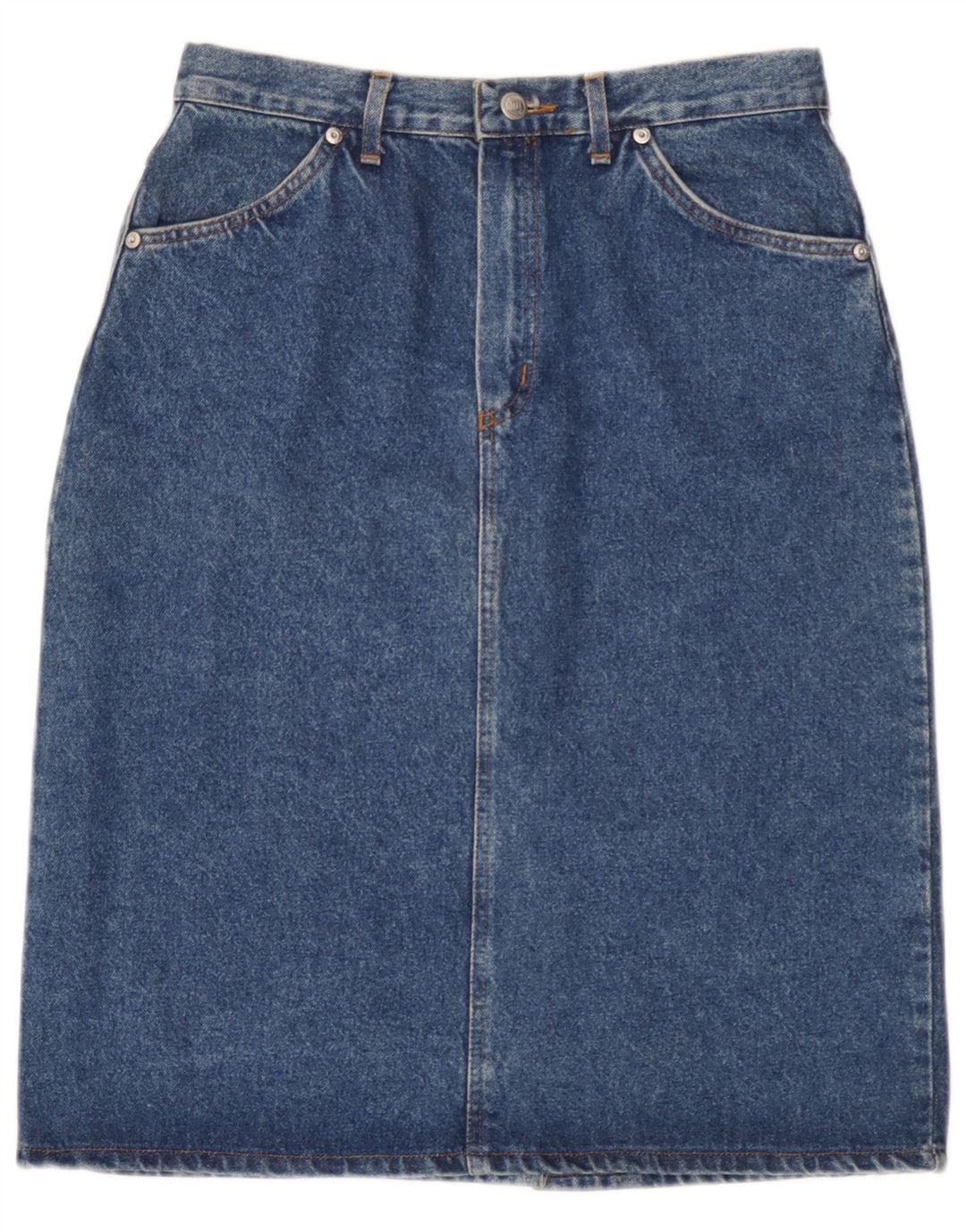 Rifle Damen Jeansrock W32 Große blaue Baumwolle