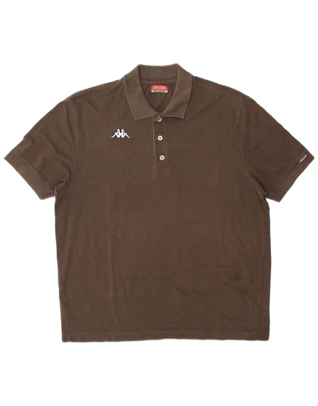 Kappa Herren Poloshirt XL Braun
