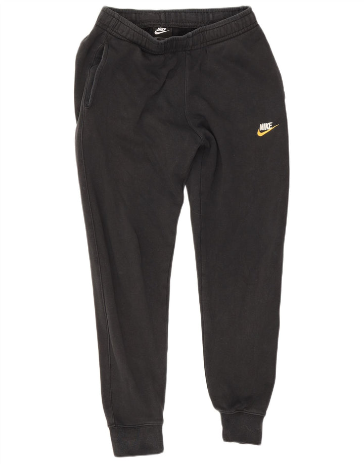 Nike Herren-Trainingshose, Jogginghose, Größe S, Schwarz, Baumwolle