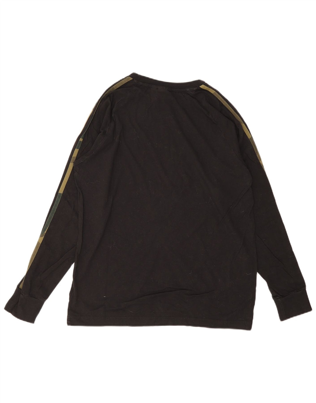 ADIDAS Herren Top Langarm Mittelschwarz Baumwolle