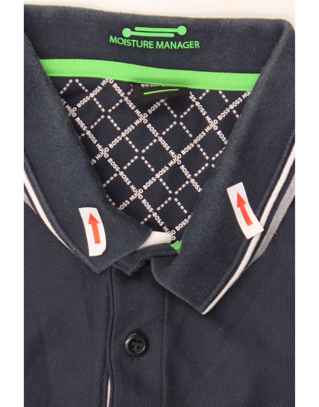 Hugo Boss Herren Poloshirt XL Marineblau Baumwolle