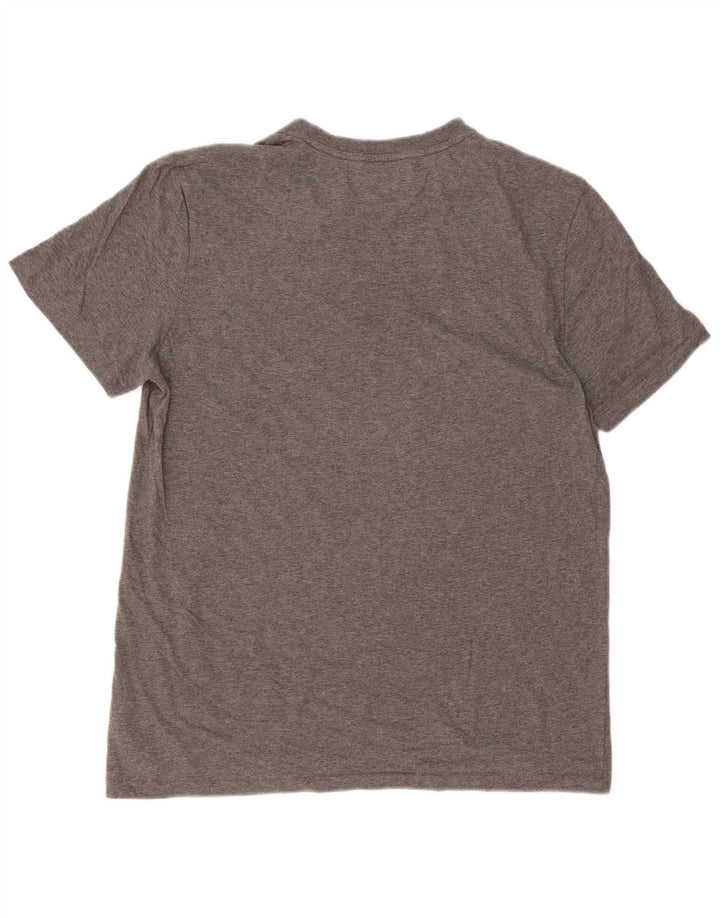 Calvin Klein Herren T-Shirt Top Large Grau Baumwolle