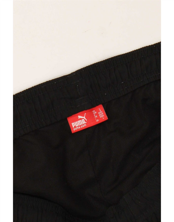 Puma Herren-Trainingshose, Größe L, Schwarz
