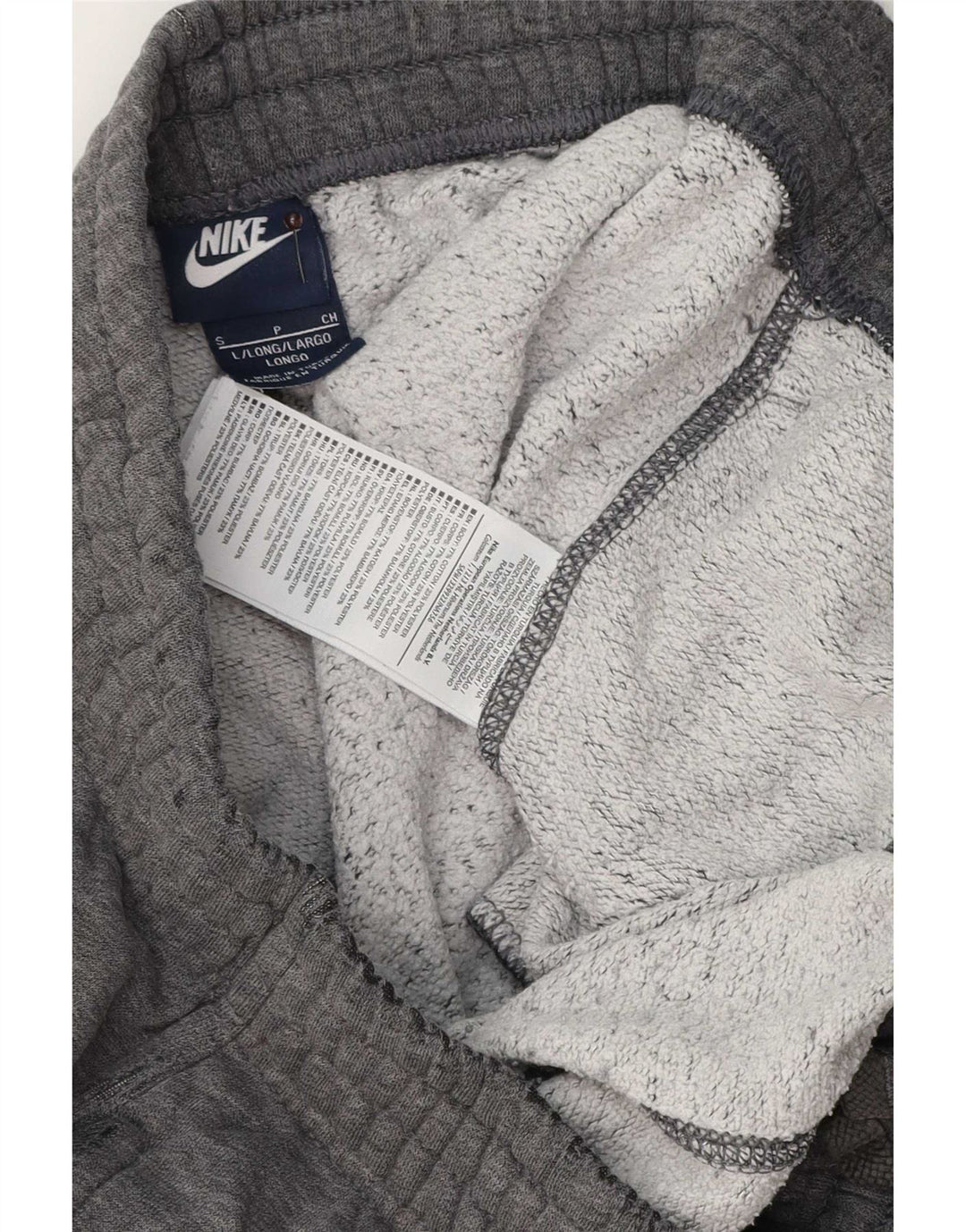 Nike Herren-Trainingshose, Jogginghose, Größe S, graue Baumwolle
