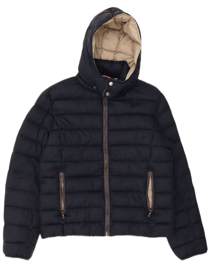 Colmar Herren-Jacke mit Kapuze, gepolstert, Größe 48, mittelmarineblau