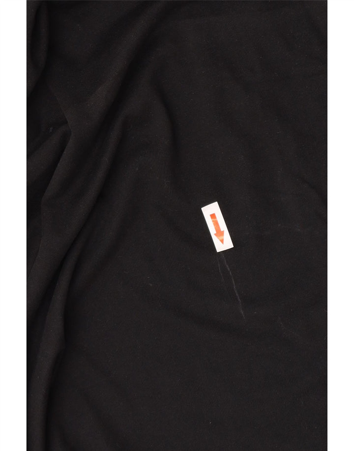 Ted Baker Herren-T-Shirt, normal, Größe 4, groß, schwarze Baumwolle