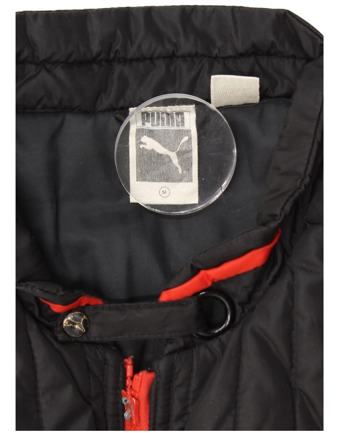 PUMA Herren Wattierte Jacke UK 38 Medium Black Colourblock