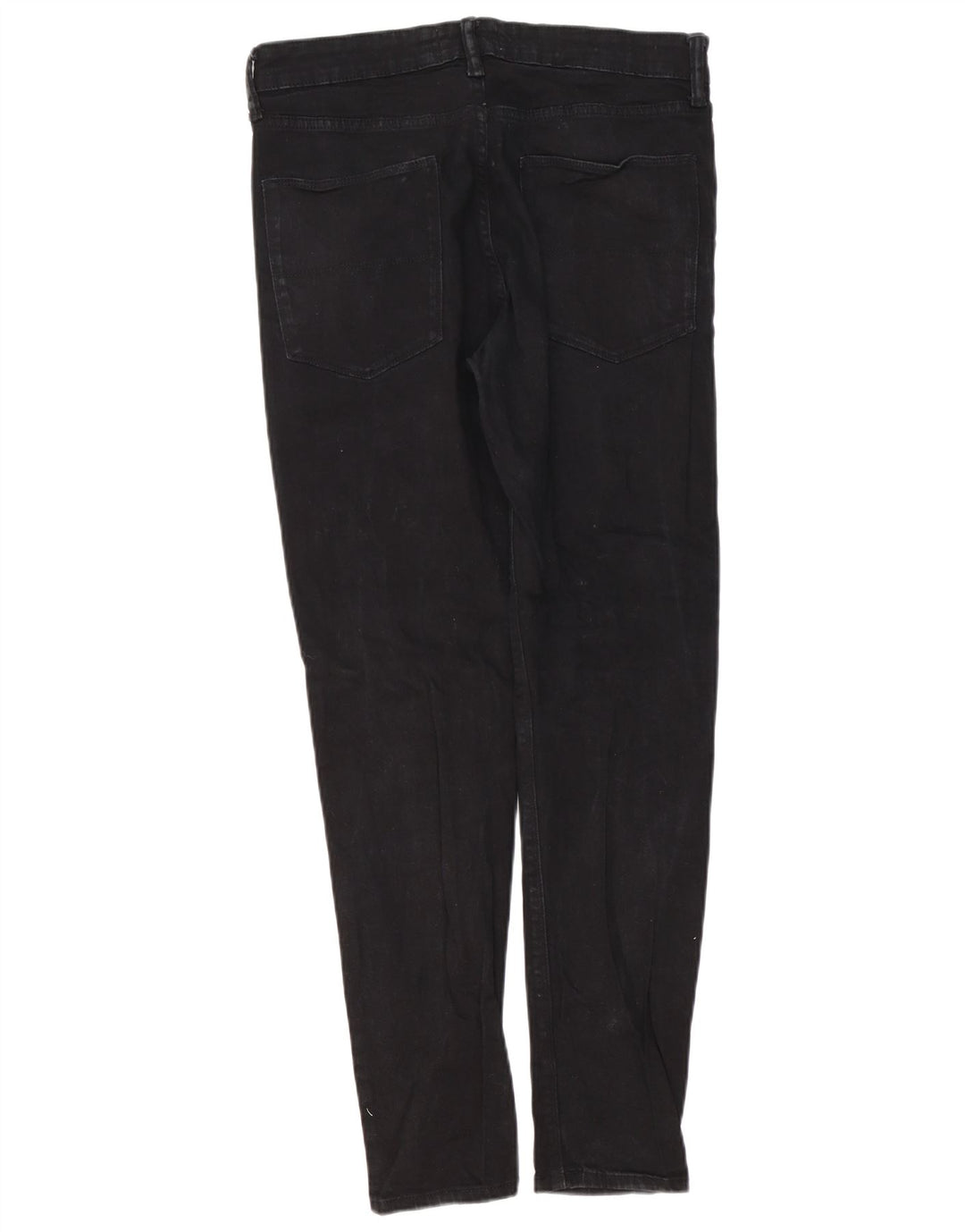 Marks & Spencer Herren Skinny Jeans W32 L31 Schwarze Baumwolle