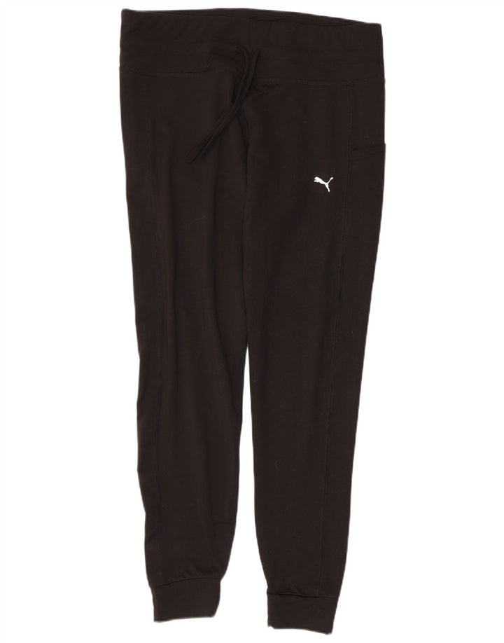 PUMA Damen Trainingshose Jogger UK 18 XL Schwarz Polyester
