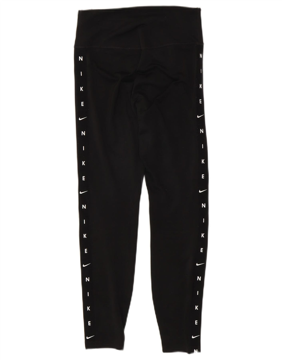 NIKE Damen Dri Fit Graphic Leggings UK 6 XS Schwarz