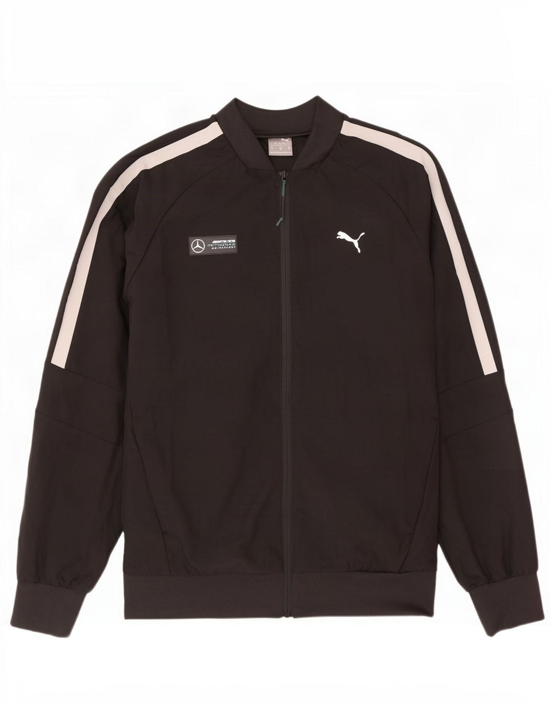 Puma Herren Mercedes AMG Petronas Trainingsanzug Top Jacke Medium Schwarz