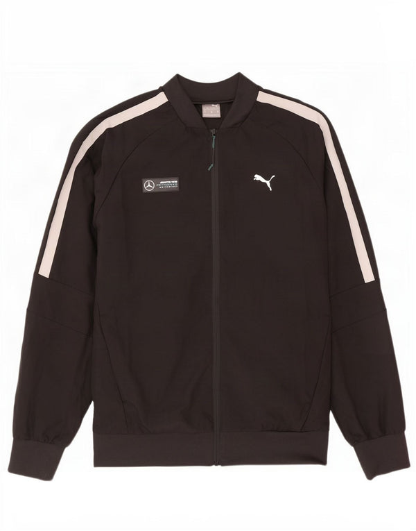 Puma Herren Mercedes AMG Petronas Trainingsanzug Top Jacke Medium Schwarz