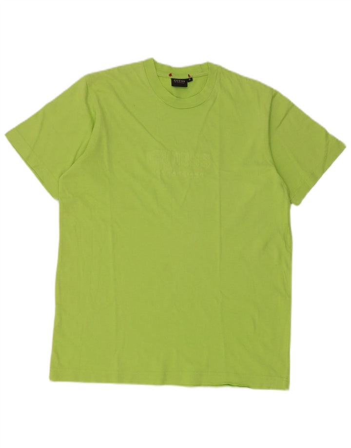 Guess Herren-T-Shirt mit Grafik, Größe S, Grün