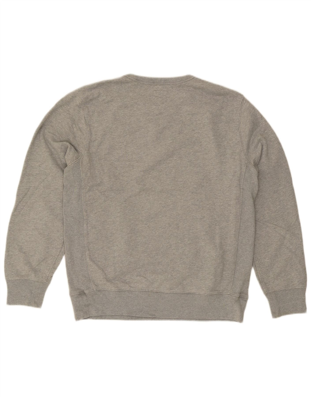 J. Crew Herren-Sweatshirt-Pullover, groß, grau gesprenkelte Baumwolle