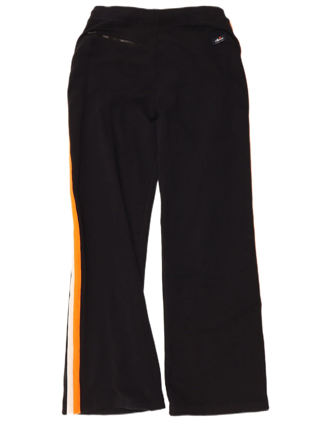 Ellesse Damen-Trainingshose, UK 12, Mittelschwarz, Colourblock-Baumwolle