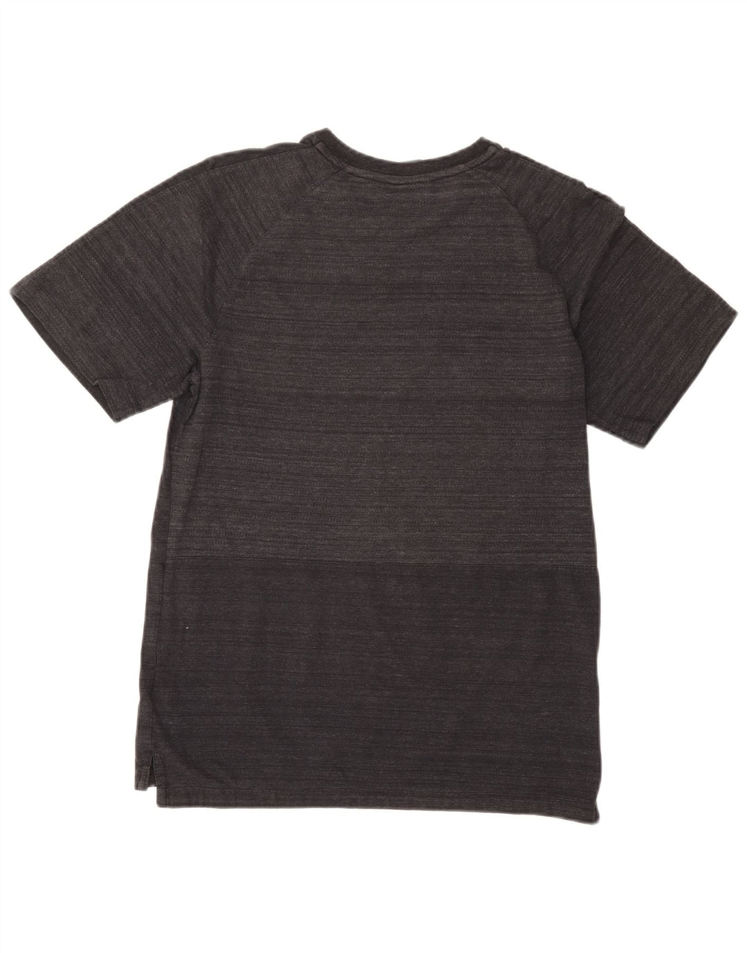 Nike Herren-T-Shirt, klein, graue Nadelstreifen-Baumwolle