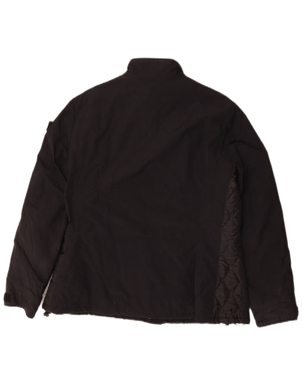 Aspesi Damen Windjacke UK 18 XL Schwarz Polyamid