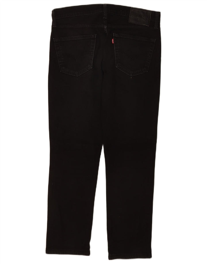 Levi's Herren 511 Slim Jeans W33 L27 Schwarze Baumwolle