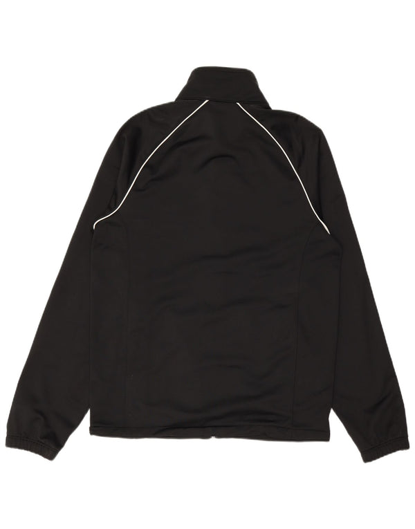 NIKE Mens Tracksuit Top Jacket Small Black Polyester