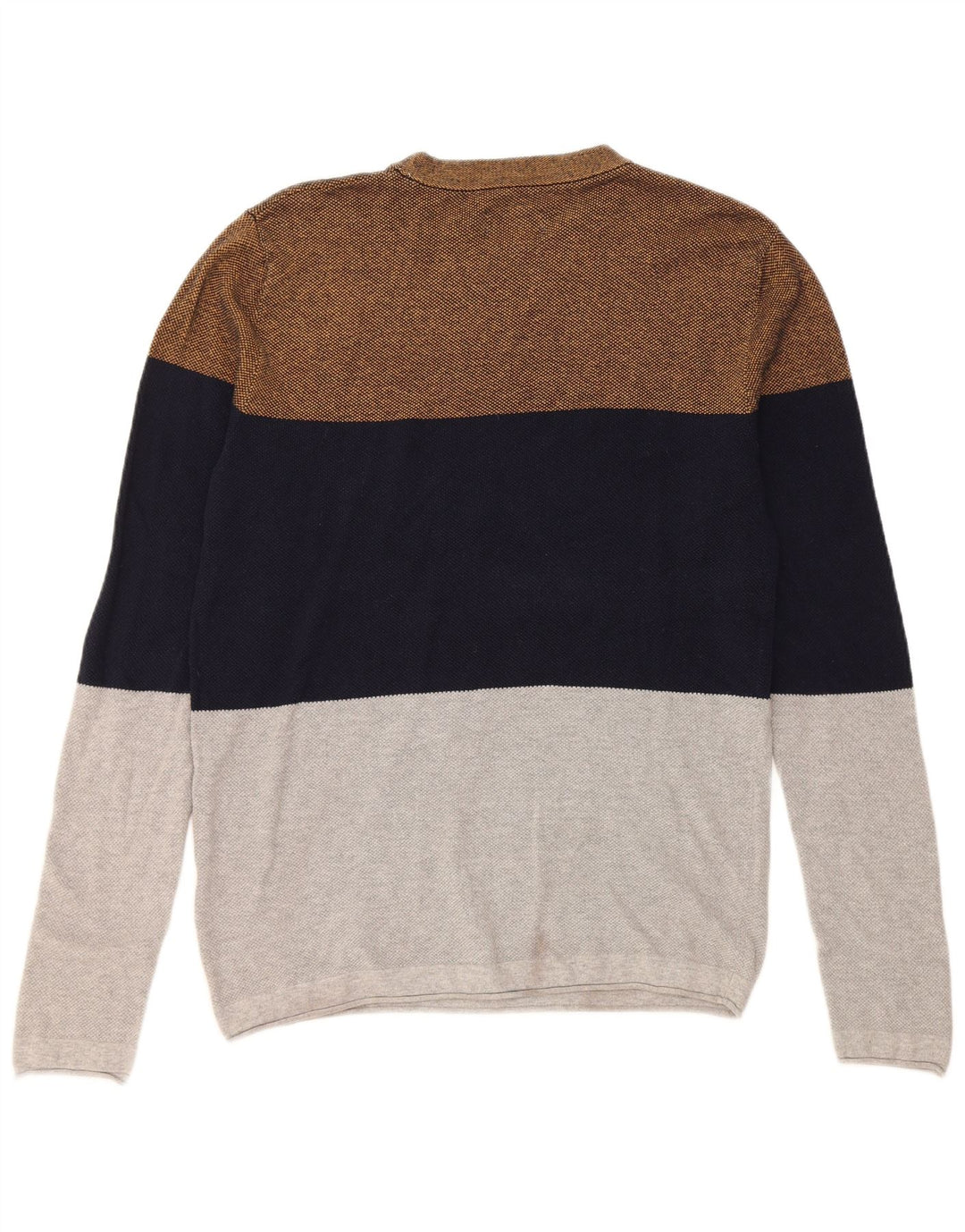 Jack & Jones Herren-Pullover mit Rundhalsausschnitt, groß, mehrfarbig, Farbblock