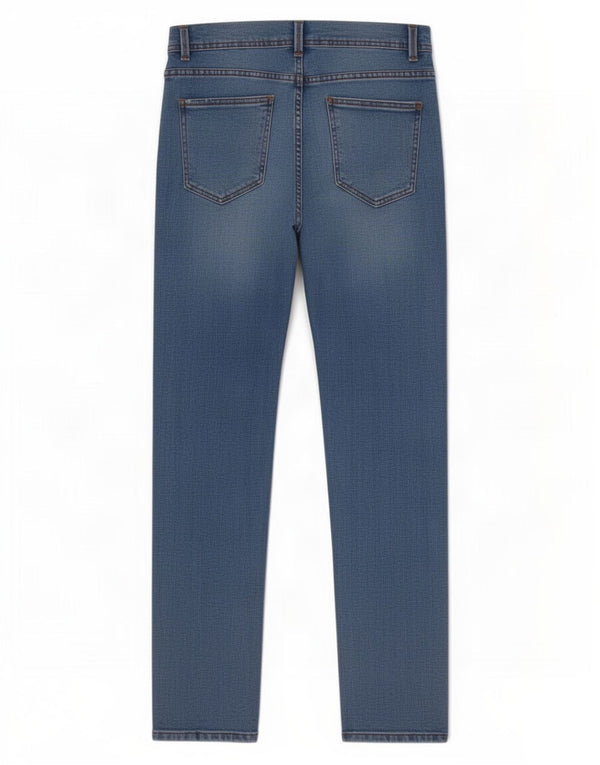 Zara Herren Skinny Jeans EU 42 Large W32 L32 Blaue Baumwolle