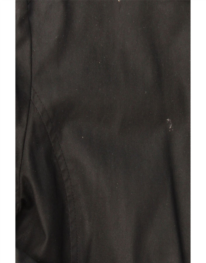 TOGGI Damenmantel UK 10 Small Schwarz Baumwolle