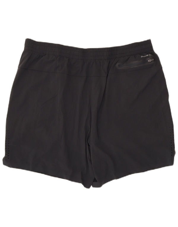 Russell Athletic Herren Dri-Power Sportshorts 2XL Grau Polyester