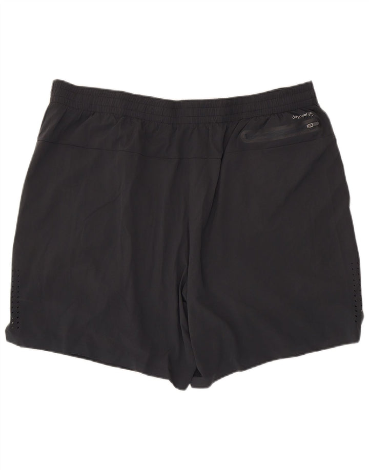 Russell Athletic Herren Dri-Power Sportshorts 2XL Grau Polyester