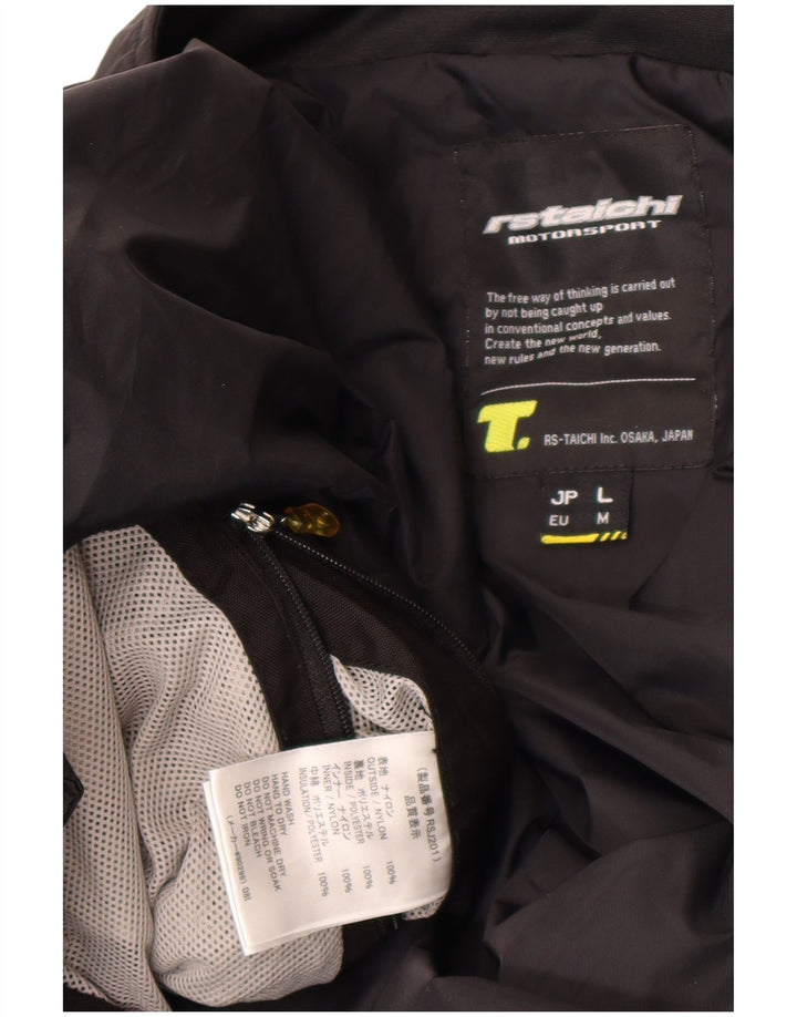 RS Taichi Herren Graphic Racer Jacke UK 38 Mittelschwarzes Colourblock-Nylon